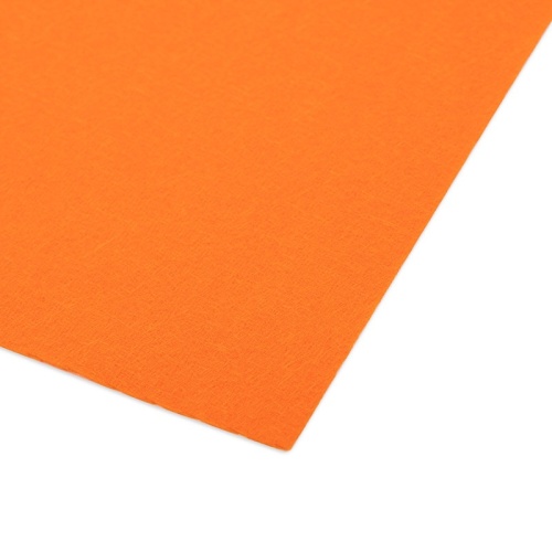 Полиэстеровый испанский фетр 0.5 мм 427 (30x45 см) цвет оранжевый